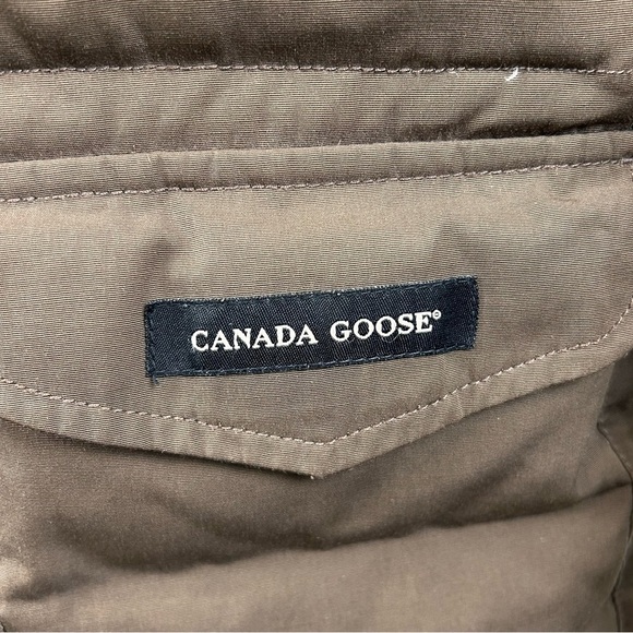 Canada Goose Chelsea Style Down Parka Women’s L Brown Arctic Program Made Canada - Picture 9 of 16